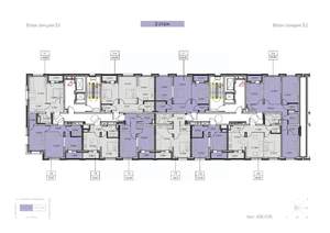 1-к квартира, вторичка, 46м2, 2/13 этаж