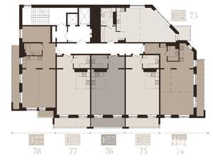 1-к квартира, вторичка, 52м2, 14/15 этаж