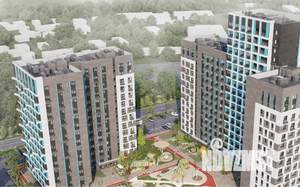 1-к квартира, вторичка, 41м2, 11/19 этаж