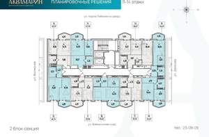 1-к квартира, вторичка, 34м2, 12/19 этаж