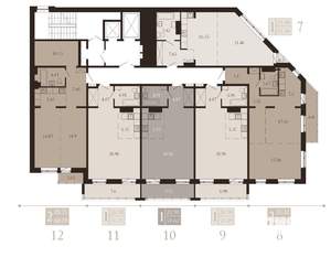 1-к квартира, вторичка, 52м2, 3/15 этаж