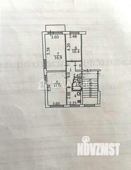 3-к квартира, вторичка, 60м2, 4/5 этаж