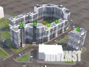 2-к квартира, сданный дом, 35м2, 9/13 этаж