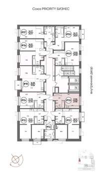 Студия квартира, вторичка, 22м2, 4/19 этаж