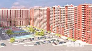 1-к квартира, строящийся дом, 35м2, 13/16 этаж