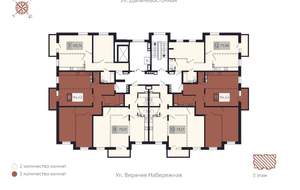 2-к квартира, вторичка, 72м2, 3/8 этаж