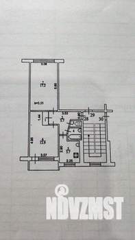 2-к квартира, вторичка, 45м2, 5/5 этаж