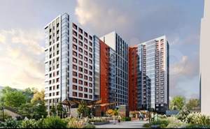 1-к квартира, строящийся дом, 32м2, 13/18 этаж