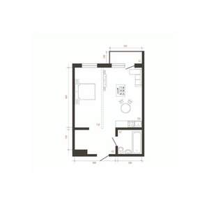 1-к квартира, вторичка, 41м2, 4/10 этаж