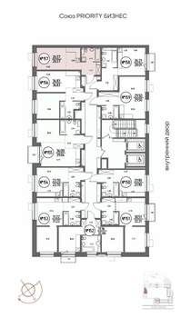 Студия квартира, вторичка, 27м2, 4/19 этаж
