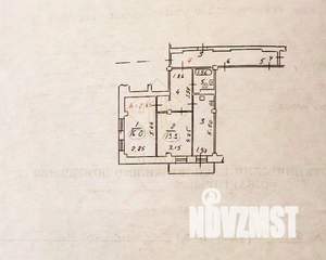 2-к квартира, вторичка, 54м2, 3/14 этаж