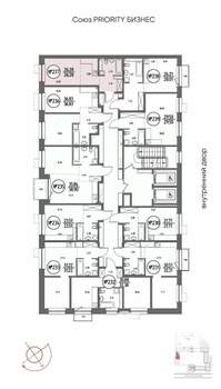 Студия квартира, вторичка, 26м2, 12/19 этаж