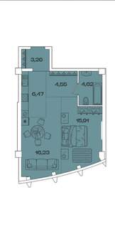 2-к квартира, вторичка, 51м2, 5/7 этаж