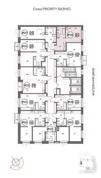 Студия квартира, вторичка, 26м2, 11/19 этаж