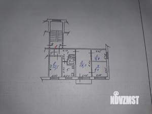4-к квартира, вторичка, 61м2, 3/4 этаж