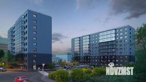 2-к квартира, строящийся дом, 58м2, 10/10 этаж