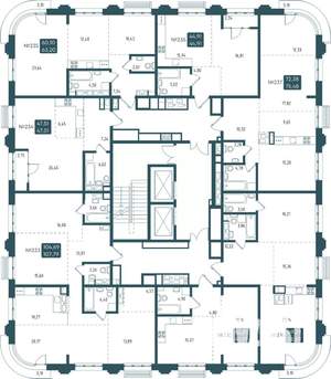 4-к квартира, вторичка, 108м2, 14/20 этаж