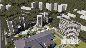 2-к квартира, строящийся дом, 56м2, 1/19 этаж