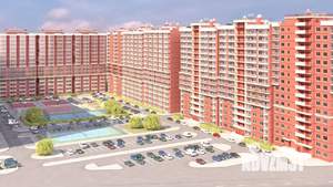 1-к квартира, строящийся дом, 36м2, 15/16 этаж