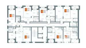 2-к квартира, вторичка, 64м2, 13/14 этаж