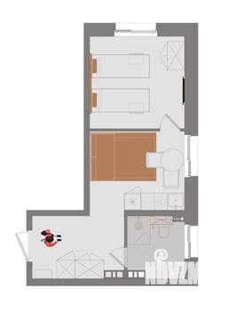1-к квартира, вторичка, 31м2, 12/14 этаж
