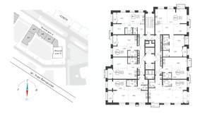 2-к квартира, вторичка, 54м2, 8/19 этаж