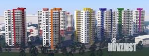 3-к квартира, строящийся дом, 81м2, 15/17 этаж