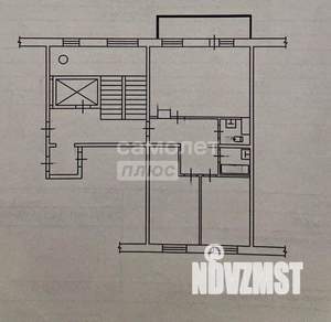 3-к квартира, вторичка, 81м2, 7/9 этаж