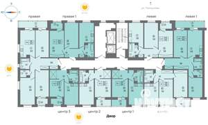 2-к квартира, вторичка, 57м2, 11/16 этаж
