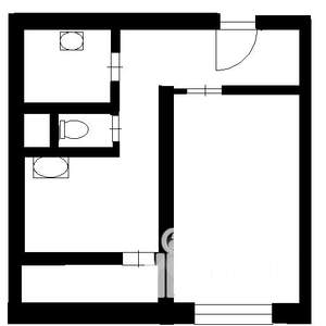 1-к квартира, вторичка, 30м2, 5/5 этаж