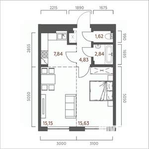 Фото квартиры на продажу (1)