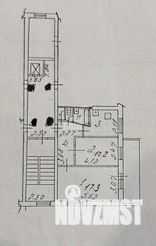 2-к квартира, вторичка, 43м2, 2/9 этаж