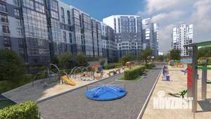 3-к квартира, строящийся дом, 65м2, 12/13 этаж