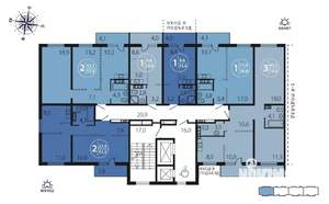 1-к квартира, вторичка, 24м2, 2/16 этаж