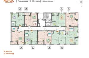1-к квартира, вторичка, 39м2, 10/15 этаж