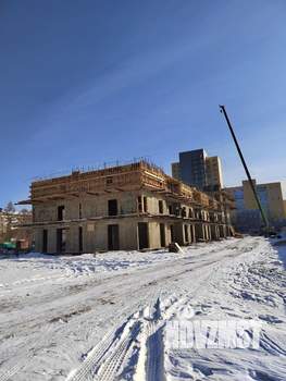 2-к квартира, строящийся дом, 43м2, 2/19 этаж