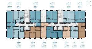 2-к квартира, вторичка, 64м2, 1/8 этаж