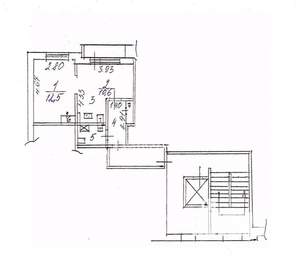 2-к квартира, вторичка, 34м2, 4/9 этаж