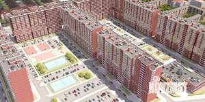 1-к квартира, вторичка, 32м2, 1/16 этаж