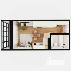 1-к квартира, вторичка, 29м2, 10/18 этаж