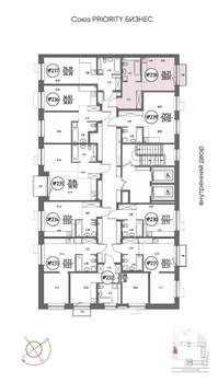 Студия квартира, строящийся дом, 28м2, 12/19 этаж