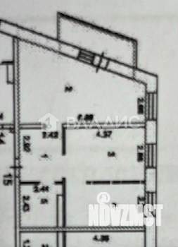 2-к квартира, вторичка, 63м2, 4/16 этаж