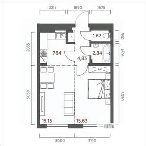 Фото квартиры на продажу (1)