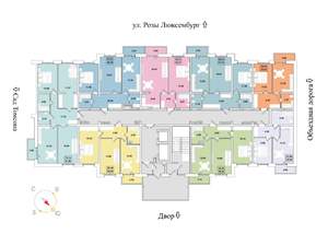 2-к квартира, вторичка, 52м2, 2/16 этаж