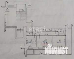 2-к квартира, вторичка, 73м2, 5/8 этаж