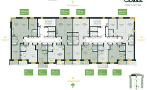 1-к квартира, вторичка, 40м2, 9/19 этаж