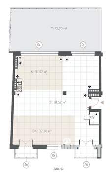Студия квартира, строящийся дом, 224м2, 8/8 этаж