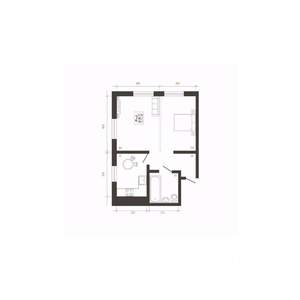 2-к квартира, вторичка, 47м2, 1/10 этаж