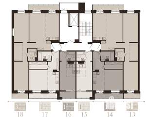 1-к квартира, вторичка, 45м2, 4/9 этаж