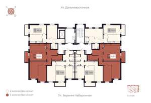 2-к квартира, вторичка, 73м2, 4/8 этаж